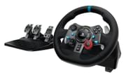 A racing wheel gives an immersive experience (Image via Logitech)